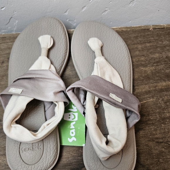 Sanuk Yoga Sling 2 Ombre Flip Flops Sandals Women’s 9 - NWT - Picture 2 of 6